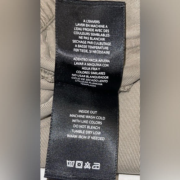 TAHARI PAPERBAG TROUSER PANTS GREEN COLOR WOMEN TIE WAIST CUFFED TAPERED SIZE S - Picture 2 of 11